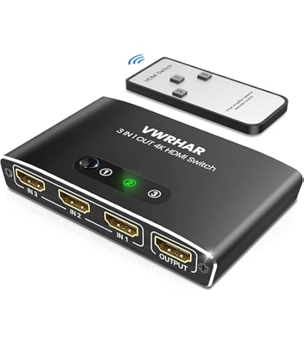 Denon AVS-3 3 in/1 Out HDMI Switcher : Amazon.ca: Electronics